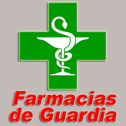 Imagen con el Logo para mostrar las Farmacias de Guardia.