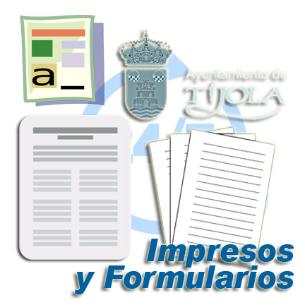 Icono para acceder a Impresos y Formularios del Ayuntamiento de Tíjola